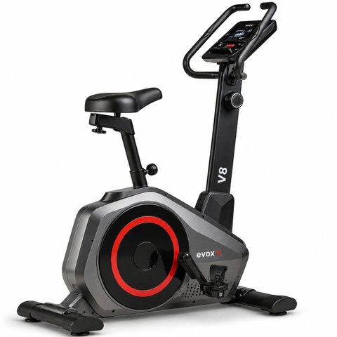 Bicicleta Ergométrica Vertical Magnética Evox Deluxe V8