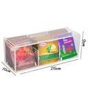 Ver imagem 2 de Porta Chá Em Acrílico Meia Divisória Favorito Transparente