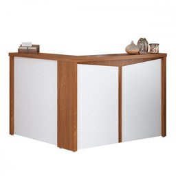 Armário para Escritório Atendimento Freijó/branco Y37 - Artany Móveis - 1