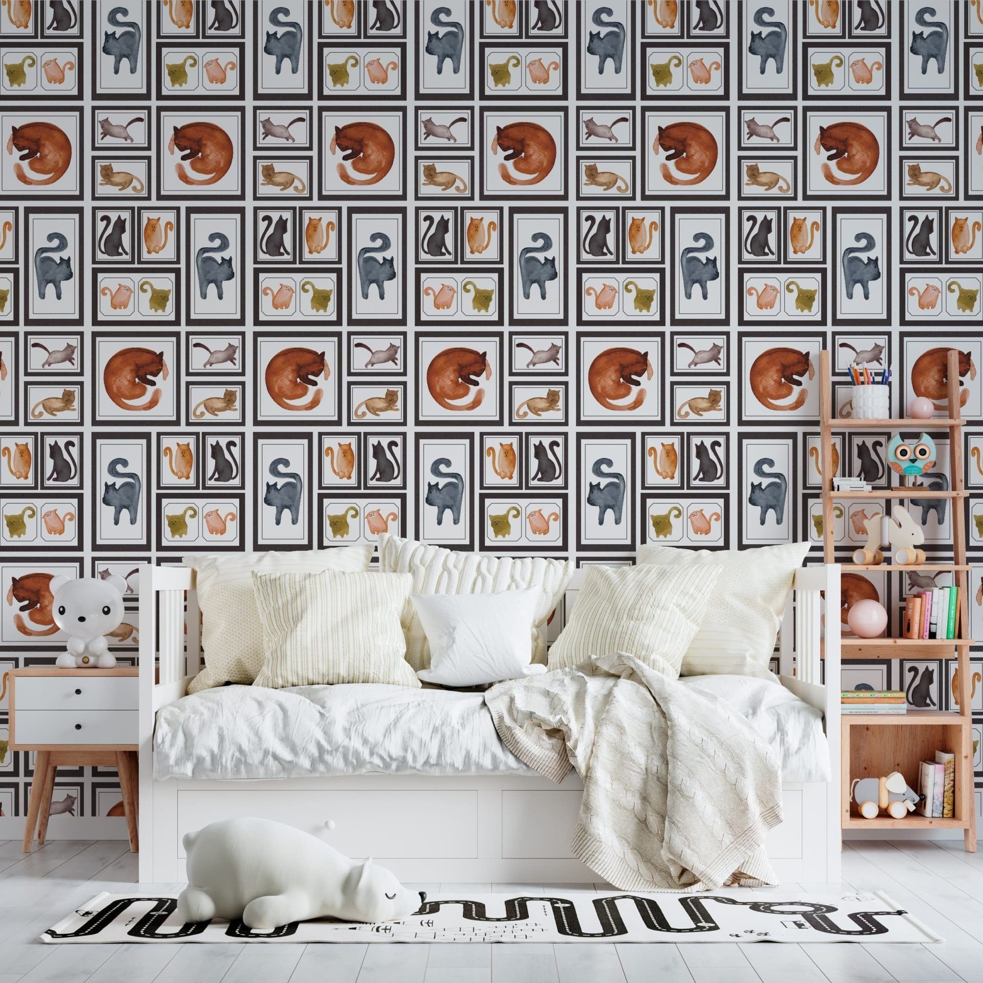 Papel de Parede Adesivo Animal Decor 13 - 1