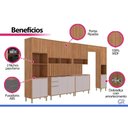 Ver imagem 5 de Cozinha Modulada 9 Peças Divina CZ620 Cinamomo/Titanium MGM