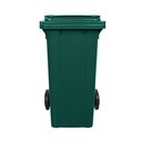 Ver imagem 1 de Lixeira 120 Litros Roda de 200mm - Lar Plásticos - Verde