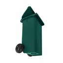 Ver imagem 4 de Lixeira 120 Litros Roda de 200mm - Lar Plásticos - Verde