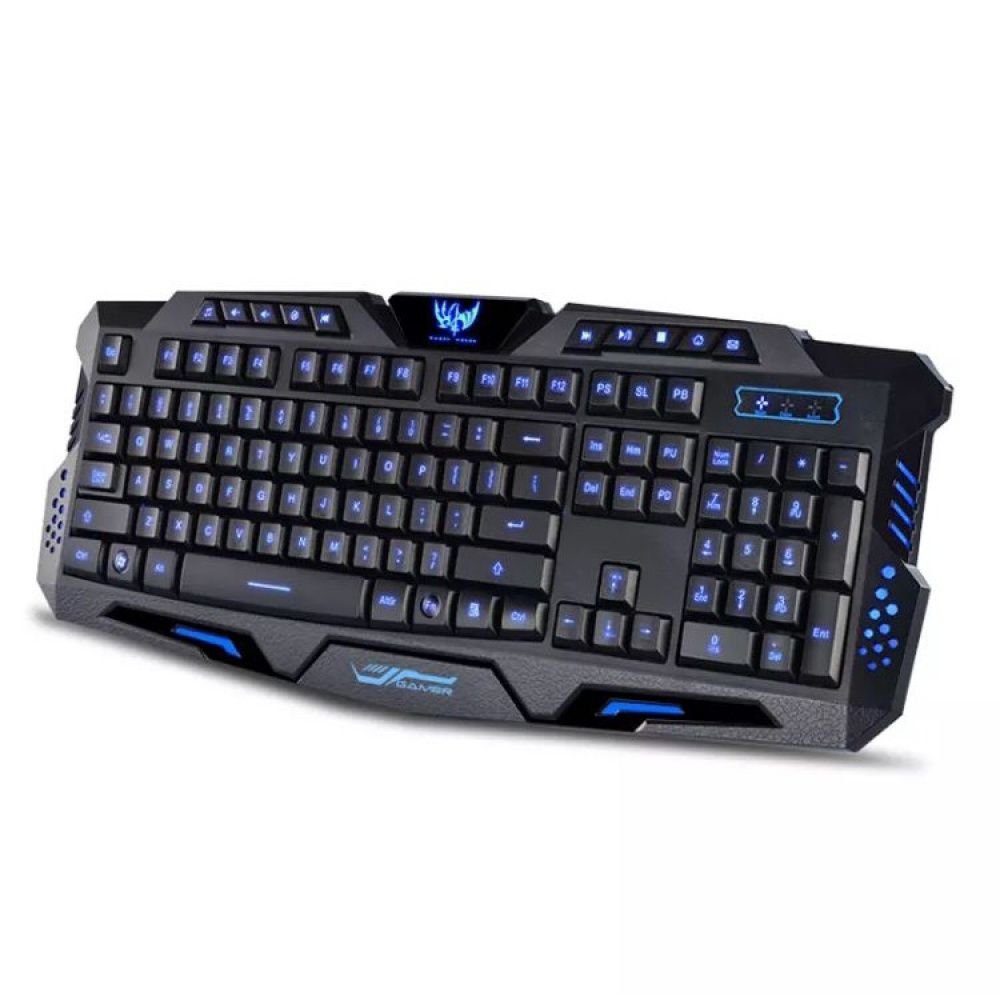 Teclado Gamer com Fio Altomex A-gk200 Retroiluminado com Rgb