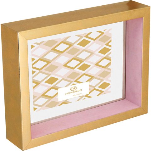 HOME&CO VERSALIUS PORTA-RETRATOS 18X13 25x20x5cm PLÁSTICO ROSA