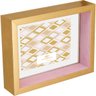 HOME&CO VERSALIUS PORTA-RETRATOS 18X13 25x20x5cm PLÁSTICO ROSA - 1