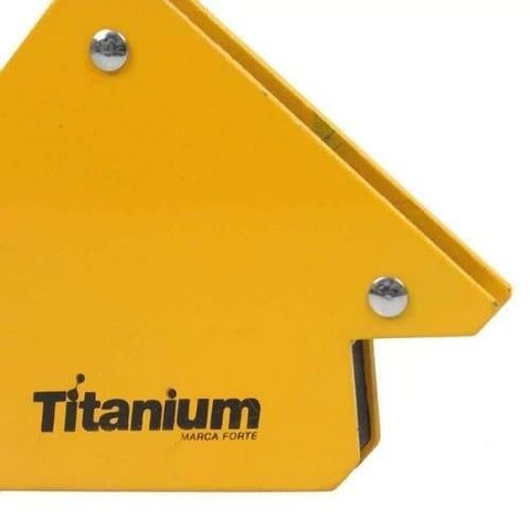 Esquadro Magnético Titanium para Canto 3´´ - 12Kg