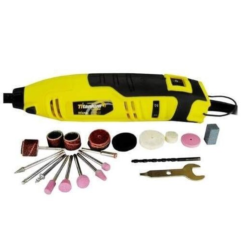 Retificadeira Titanium - 170w X 110v com 40 Acessórios - Cod. 5573