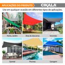 Ver imagem 4 de Tela Sombreamento Verde 5x3 Metros Para Cobertura e Decorativa