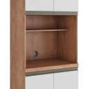 Ver imagem 3 de Paneleiro Duplo Ronipa 4 portas Chardonnay - Castanho/Branco