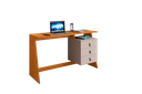 Ver imagem 1 de Escrivaninha Mesa de Estudo Gaby Jcm Moveis Cinamomo/off White