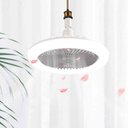 Ver imagem 6 de Ventilador Lâmpada de Teto Aromaterapia Led Ajustável Quarto Casa Apartamento Controle 3 em 1 Sala D