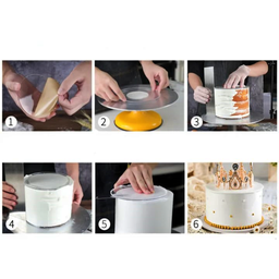 8 Discos de Acrilico P/ Quinar de Bolo 11cm,16c,21cm e 26cm. - 7