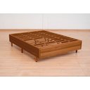 Ver imagem 3 de Cama Box Rústica Casal Serenelife - Imbuia