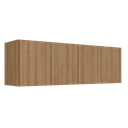 Ver imagem 2 de Armário de Cozinha Aéreo 4 Portas Multimóveis Mp2156 Rustic