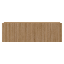Armário de Cozinha Aéreo 4 Portas Multimóveis Mp2156 Rustic - 5