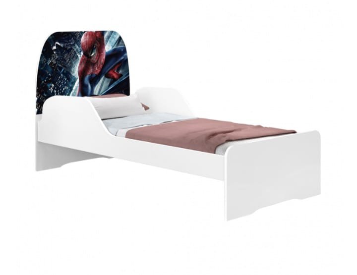 ,mini Cama Infantil Personagens Adesivada Aranha - 2