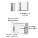 Ver imagem 5 de Armário de Cozinha Compacta 120cm Branco Glamy Madesa 01