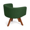 Ver imagem 6 de Kit 2 Poltronas Giratórias Arielle Suede Verde D'Rossi