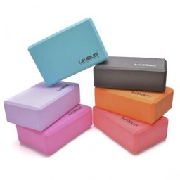 Bloco de Yoga 22,8x15,2x7,6 Live Up Laranja - 3
