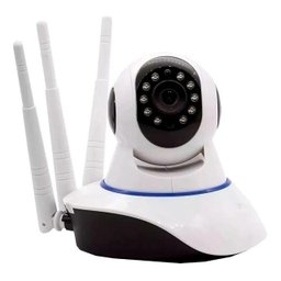 Camera Robo 3 Antenas Ip Wifi 360º 720P Sistema Yoosee/Yyp2P - 1