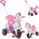 Ver imagem 2 de Carrinho de Passeio e Pedal Calesita Potó Cavalinho Rosa