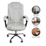 Cadeira de Escritório Presidente Reclinável Ergonômica Branco - 8
