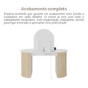 Ver imagem 4 de Conjunto Artany: Escrivaninha Penteadeira e Estante Hit