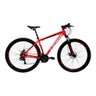 Bicicleta Mtb Lotus Cxr Aro 29 21 Marchas Alumínio - Vermelho - 17,5 - 1