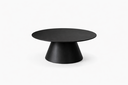 Ver imagem 3 de Mesa de Centro Redonda 70cm Design Contemporâneo Desirée Oona Design Preto
