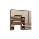 Ver imagem 3 de Guarda Roupa Solteiro Modulado 5 Portas e 6 Gavetas Veneza Luciane Móveis