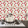 Papel De Parede Inove Cereja Adesivo Para Cozinha 3x0,58 M - 1