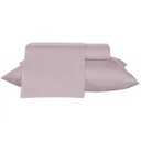 Ver imagem 1 de Jogo de Cama Queen Teka 100% Algodão - 150 Fios Diamante 4 Peças - Cinza Claro