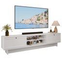 Ver imagem 2 de Rack para Tv até 80 Polegadas 218 Cm 2 Portas Branco Vik Madesa