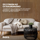 Ver imagem 2 de Kit 4 Painel Ikara de Madeira Ripado e Acústico - 270x32cm