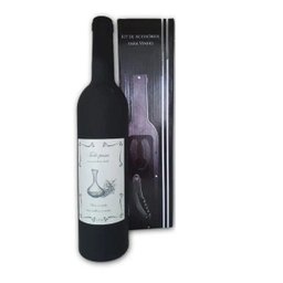 Kit Vinho 5 Peças Canivete Saca Rolhas + Anel de Gargalo + Tampa Dosadora + Tampa de Bico + Corta - 2 Kit Vinho 5 Peças Canivete Saca Rolhas + Anel de Gargalo + Tampa Dosadora + Tampa de Bico + Corta - 2