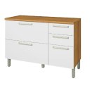 Ver imagem 1 de Balcao Nesher Burguesa Premium 2pt/3gav 1200mm (frj-branco)
