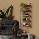 Ver imagem 5 de Estante Industrial Home Office Armário Ambiente Pequeno Technox Marron