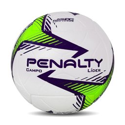 Bola de Futebol Campo Penalty Líder Xxiv:branco+verde/único - 1
