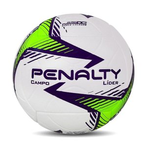 Bola de Futebol Campo Penalty Líder Xxiv:branco+verde/único