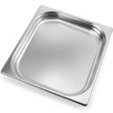 Ver imagem 3 de Kit 4 Cubas Gastronômica Inox 2/3 40mm Buffet Restaurante 3,4l Industrial 35,4x32,5x4cm
