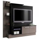 Ver imagem 2 de Estante para Tv até 55 Polegadas Sofia New 2 Portas Preto/nude - Manto Móveis