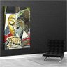 Quadro Decorativo Pablo Picasso Cabeça De Uma Mulher Lendo:90x60 cm/PRETA - 3