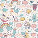 Ver imagem 1 de Papel de parede infantil