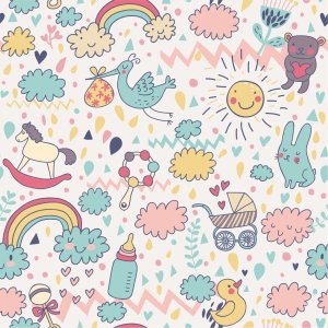 Papel de parede infantil