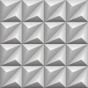 Ver imagem 1 de Papel de parede efeito gesso 3D