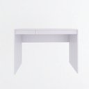 Ver imagem 4 de Mesa Escrivaninha Office 2 Gavetas Branco - Pnr Móveis
