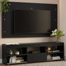 Rack com Painel para Tv até 65 Polegadas Preto Madesa - 1
