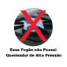 Fogão Industrial 4 Bocas com Forno Tampa Inox Gastromixx - 3