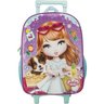 MOCHILA DE RODINHA JOLIE RUIVA TILIBRA - 1